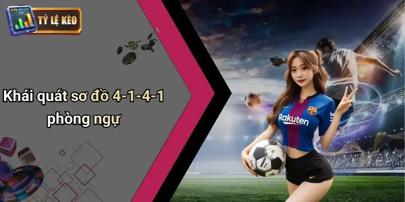 Chiến Thuật Bóng Đá 4-1-4-1 Phòng Ngự