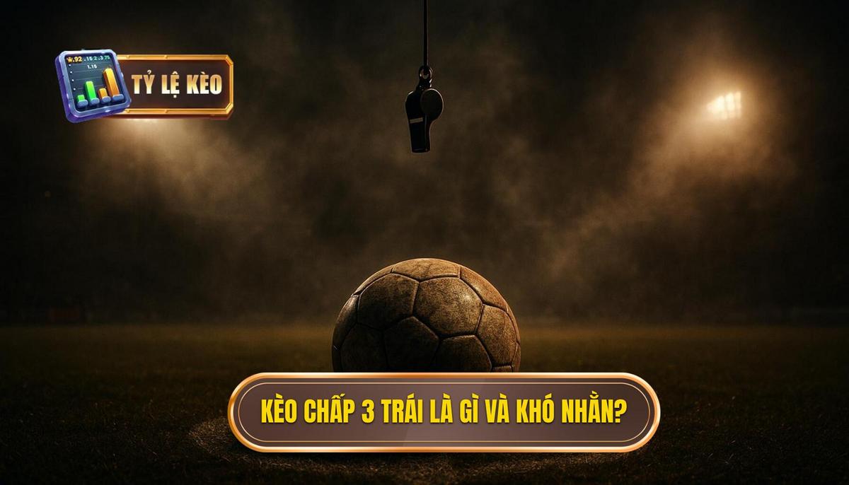 Kèo Chấp 3 Trái Là Gì và Tại Sao Nó Khó Nhằn_
