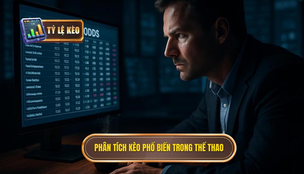 Phân tích các loại kèo phổ biến trong bảng kèo live