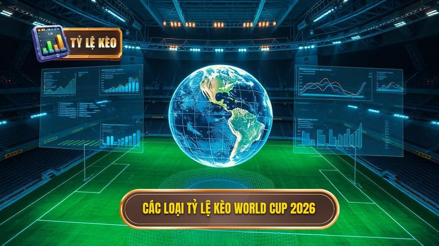 Phân tích các loại tỷ lệ kèo World Cup 2026 phổ biến
