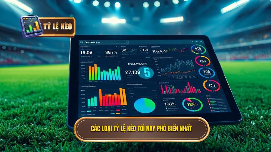 Các loại tỷ lệ kèo tối nay phổ biến nhất