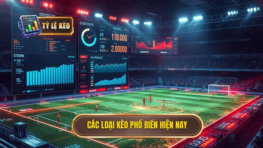 2. Các loại kèo phổ biến hiện nay