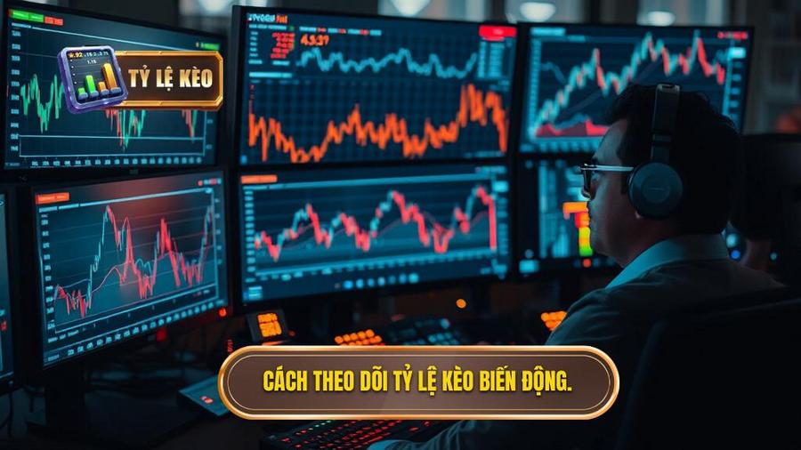 3. Cách theo dõi tỷ lệ kèo biến động.