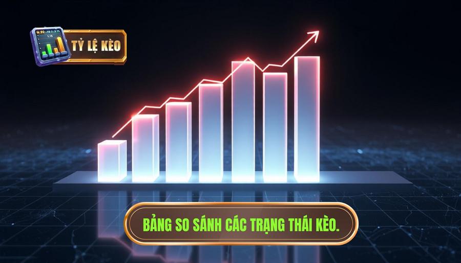 Bảng so sánh các trạng thái biến động kèo phổ biến