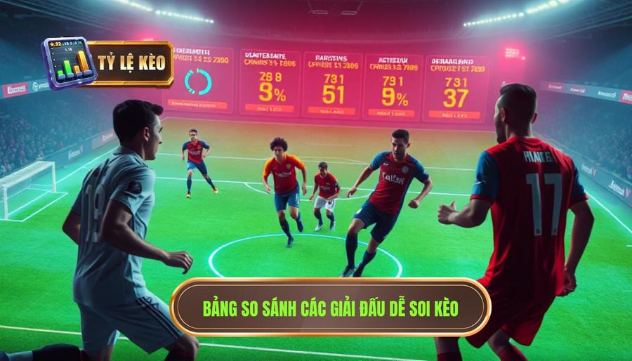 Những giải đấu dễ soi kèo nhất: Bí quyết chọn sân chơi để nắm chắc phần thắng 3 Bảng so sánh đặc điểm các giải đấu dễ soi kèo